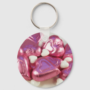 Pink Candy Key Ring