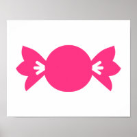 Pink candy