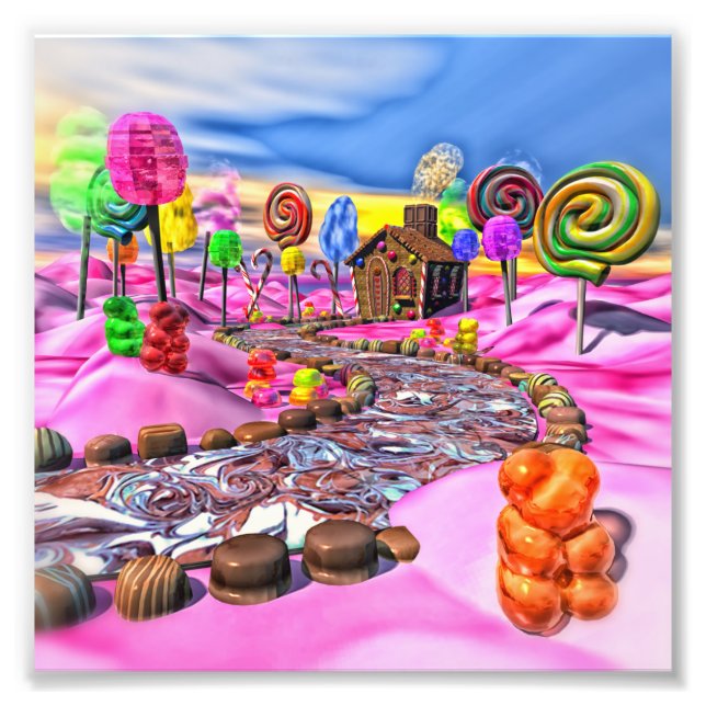 Pink Candyland Photo Print (Front)