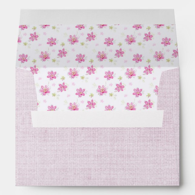 Pink Canvas Envelopes (Back (Bottom))