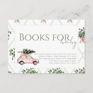 Pink Car Christmas Books for Baby Insert Car 3.5x5