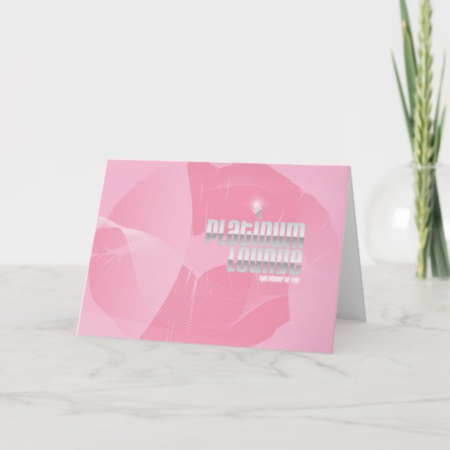 Pink Card (Front)