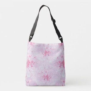 Pink Carnation Crossbody Bag