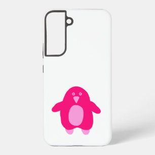 Pink Cartoon Penguin Samsung Galaxy Case