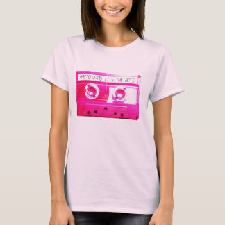 Pink cassette T-Shirt