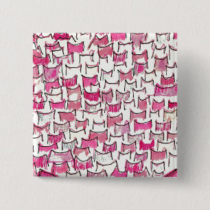 Pink Cat Ears Button