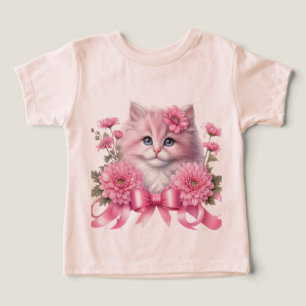 Pink Cat whit Ribbon