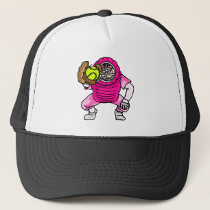 Pink Catcher Trucker Hat