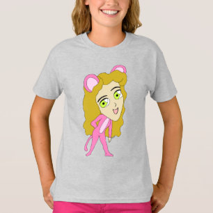pink catgirl     T-Shirt