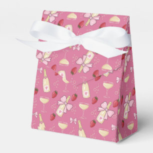 Pink Champagne Bachelorette/Bridal Shower Favour Box