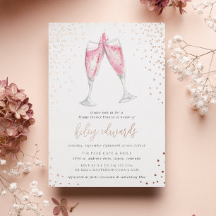 Pink Champagne Bridal Shower Brunch