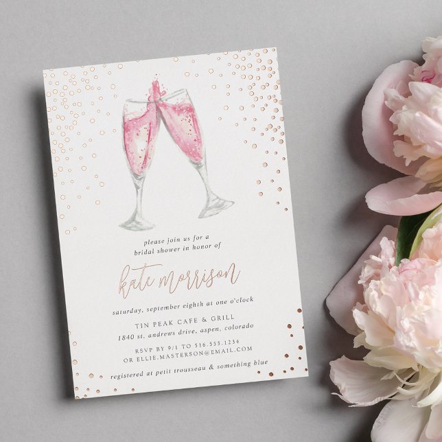 Pink Champagne | Bridal Shower Rose Gold (Creator Uploaded)