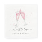 Pink Champagne "Cheers to Love" Personalised