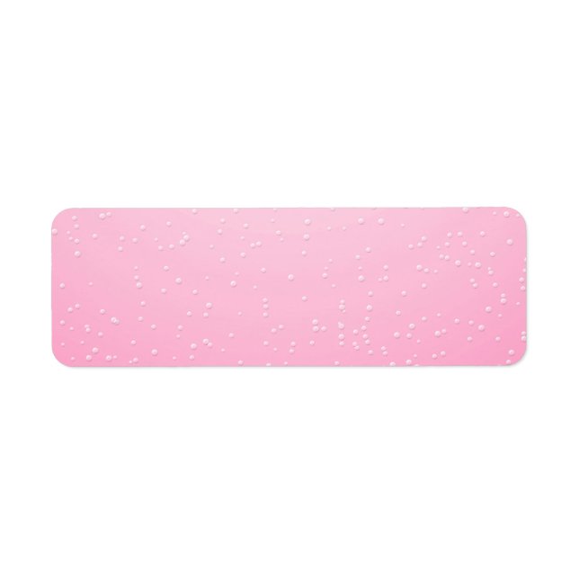 Pink Champagne with Tiny Bubbles Background Art (Front)