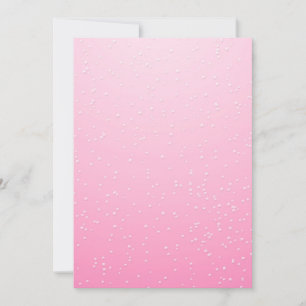 Pink Champagne with Tiny Bubbles Background Art