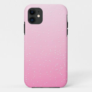 Pink Champagne with Tiny Bubbles Background Art Case-Mate iPhone Case
