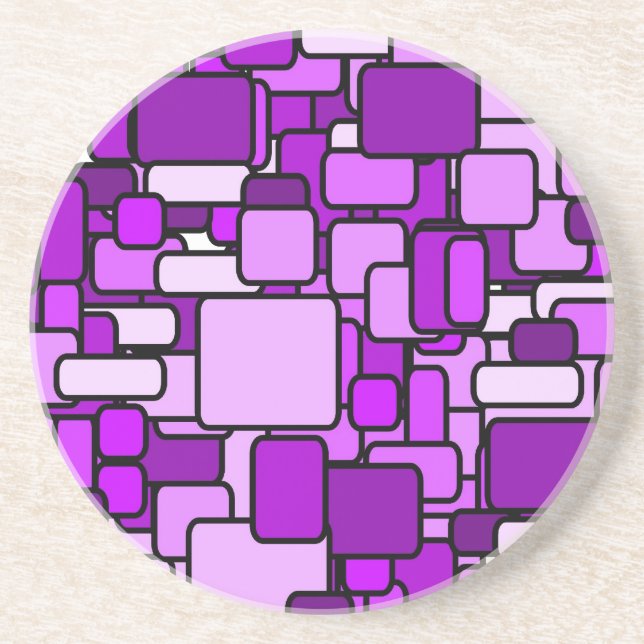 Pink Chaos Coaster (Front)