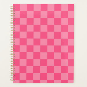 Pink Check Planner