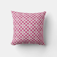 Pink Checkers & Hearts