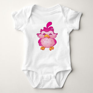 Pink Cheeky Bird Bodysuit
