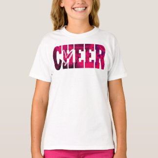 Pink Cheer Heart Shirt