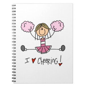 Pink Cheerleader Notebook