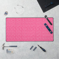 Pink Cheetah Leopard Print desk mats