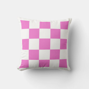 Pink Chequered Cushion