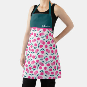 Pink Cherries Apron