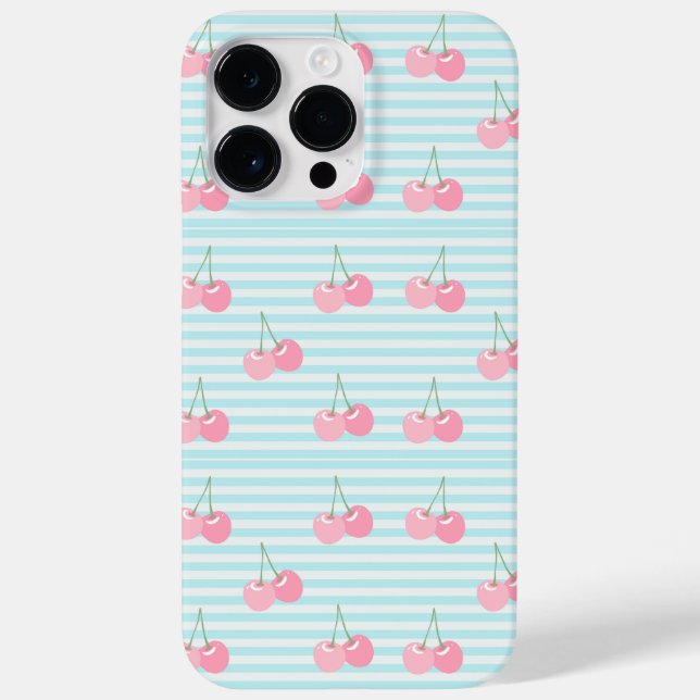  Pink Cherries Summer Case-Mate iPhone Case (Back)