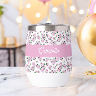 Pink cherry blossom Floral Pattern Name