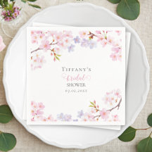 Pink Cherry Blossom in Bloom Garden Bridal Shower