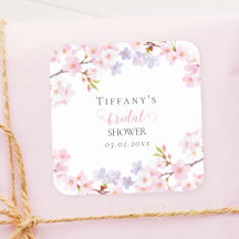 Pink Cherry Blossom in Bloom Garden Bridal Shower