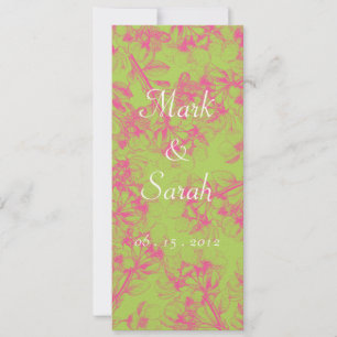 Pink Cherry Blossom Invitation