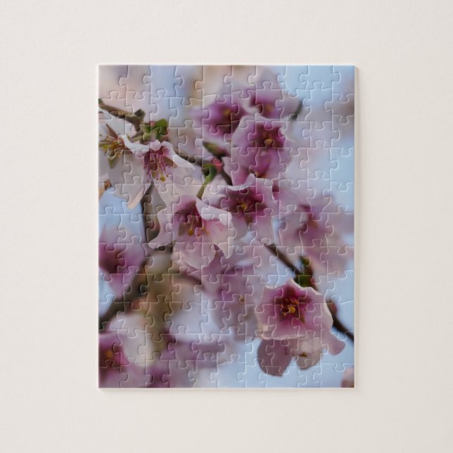 Pink Cherry Blossom Puzzle (Vertical)