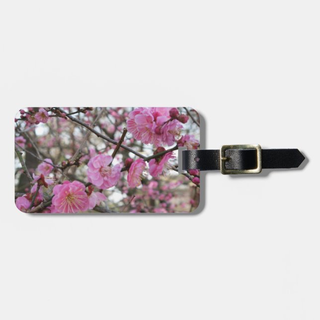 Pink Cherry Blossom / Sakura / サクラ（桜) Luggage Tag (Front Horizontal)