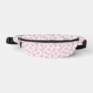 Pink Cherry Blossom Seamless Floral Pattern Bum Bags