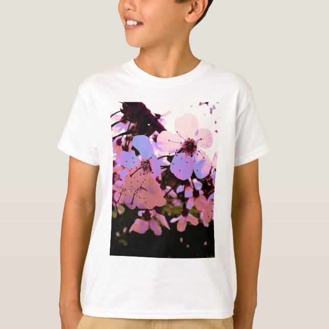Pink Cherry Blossom T-Shirt (Front)