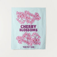 Pink cherry blossoms