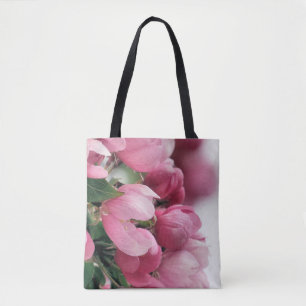 Pink cherry blossoms - tote bag