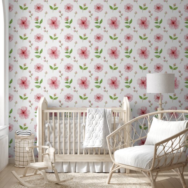 Pink Cherry Blossoms  Wallpaper (Kids)