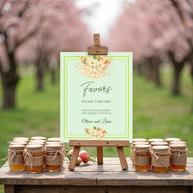 Pink Cherry Blossoms , Wedding Favor  Poster (Creator Uploaded)