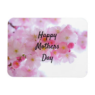 Pink Cherry Tree Magnet