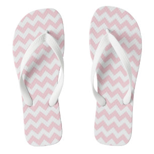 Pink Chevron Jandals