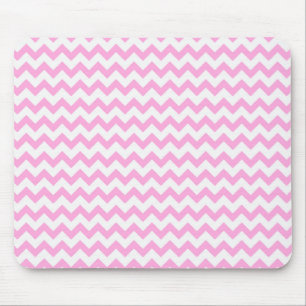 Pink Chevron Mouse Pad