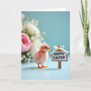 Pink Chick Celebration Card