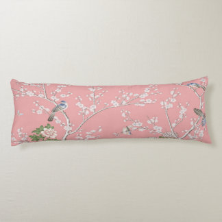 Pink Chinoiserie Body Cushion