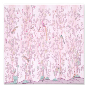 Pink Chinoiserie Photo Print