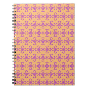 Pink Christian Cross Notebook