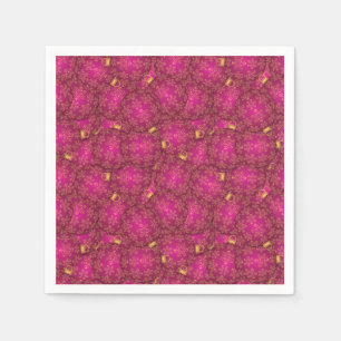 Pink Christmas balls Napkin